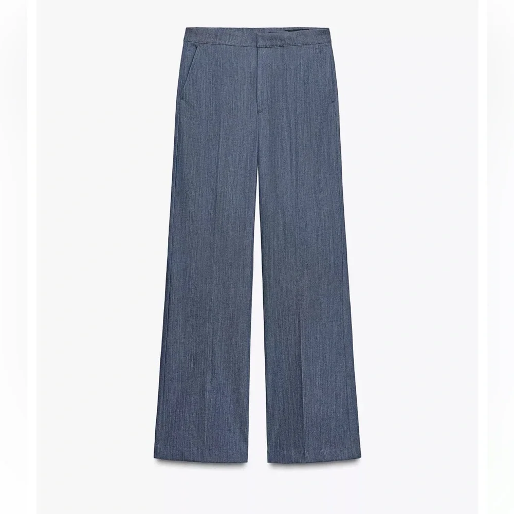 Zara NWT blue pants